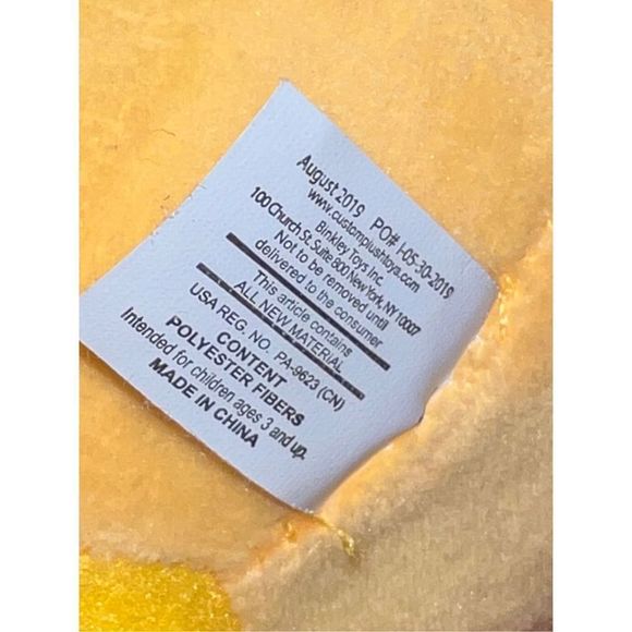 2019 Birdies4Brains Plush Stuffed Animal Toy Super Hero Cape Bird Brain Toy - Picture 4 of 5